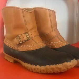 Vintage L.L. Bean Hunting Boots with Buckle